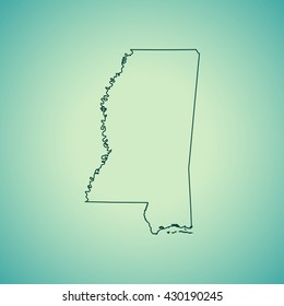 map of Mississippi