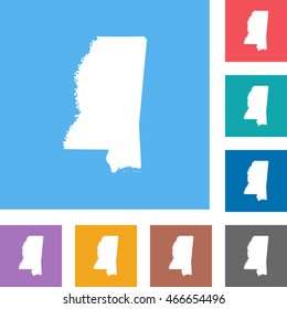 map of Mississippi