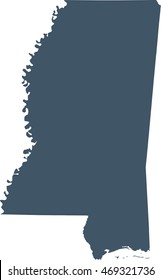 map of Mississippi