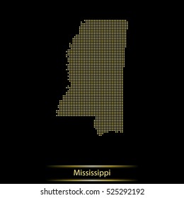 map of Mississippi