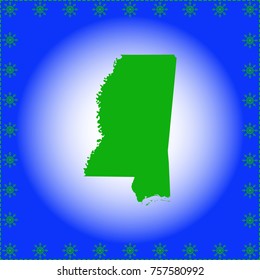 map of Mississippi