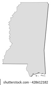 Map - Mississippi (United States)