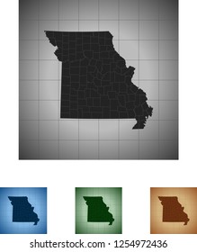 map of Missouri