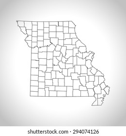 map of Missouri