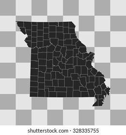 map of Missouri