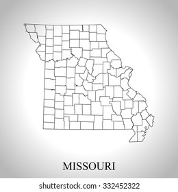 map of Missouri