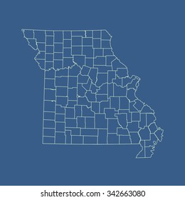 map of Missouri