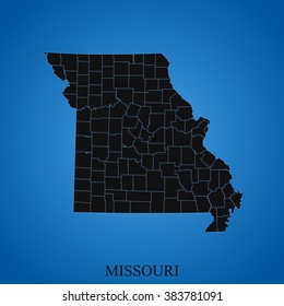 map of Missouri