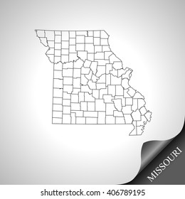 map of Missouri