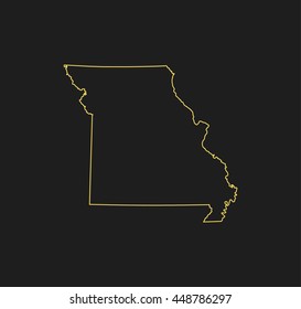 map of Missouri