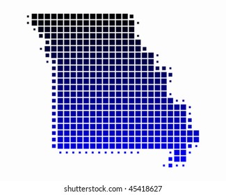 Map of Missouri