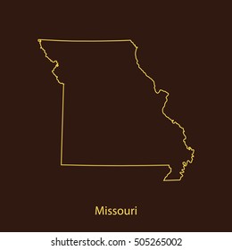map of Missouri