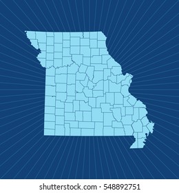 map of Missouri