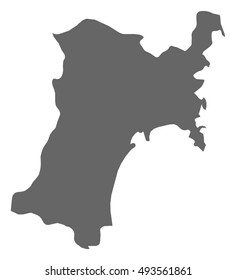 Map - Miyagi (Japan)