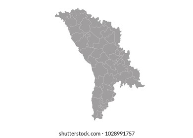 map of moldova