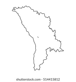 Map of Moldova