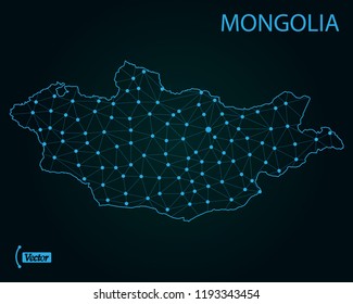 Map of Mongolia