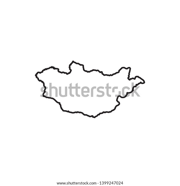 Map Mongolia Vector Illustration Stock Vector Royalty Free 1399247024   Map Mongolia Vector Illustration 600w 1399247024 