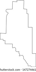 map of Monroe in state of Arkansas