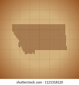 map of Montana