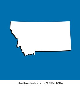 map of Montana