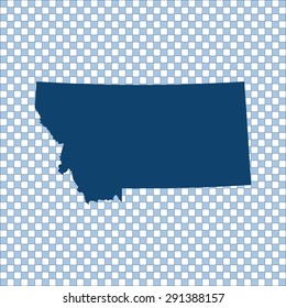 map of Montana