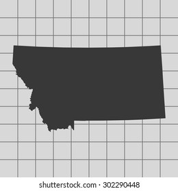 map of Montana