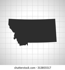 map of Montana