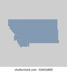 map of Montana