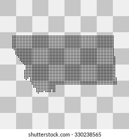 map of Montana