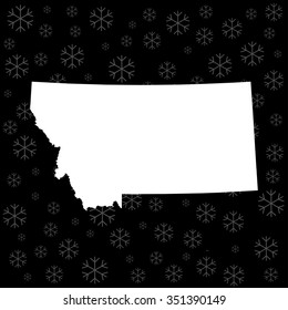 map of Montana