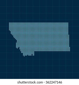 map of Montana