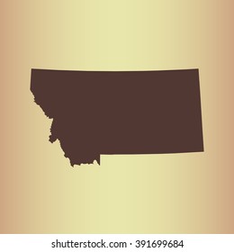 map of Montana