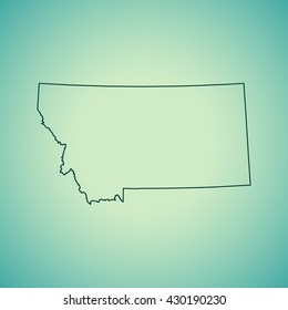 map of Montana