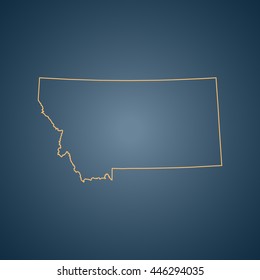 map of Montana