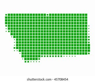 Map of Montana