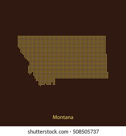 map of Montana