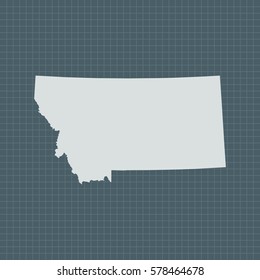map of Montana