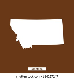 map of Montana