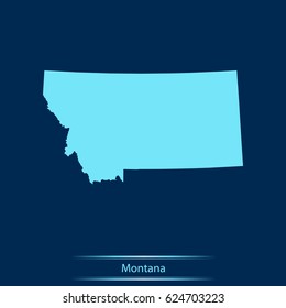 map of Montana