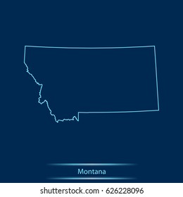 map of Montana