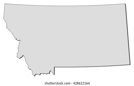 Map - Montana (United States)