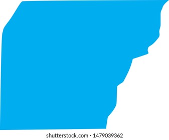 Map Of Montezuma County In The State Of Colorado