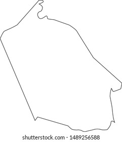 Map of montgomery in the state of Kentucky