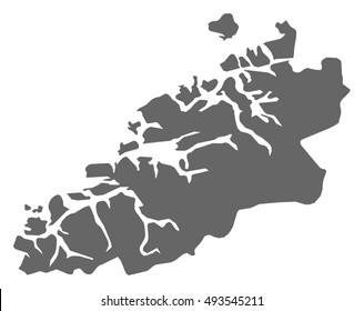 Map - More og Romsdal (Norway)