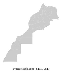 Map - Morocco Western Sahara