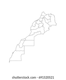 map of Morocco Western Sahara