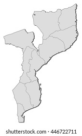 Map - Mozambique