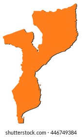 Map - Mozambique