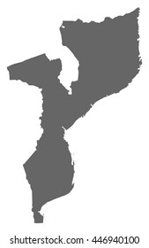 Map - Mozambique